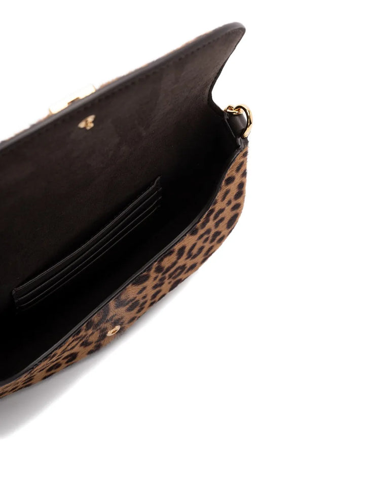 Fendi Leopard Chain Tote Bag — Same as shown — Size One Size — Top View