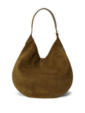 Polo Ralph Lauren Large Logo Plaque Shoulder Bag — Same as shown — Size One Size — Side View