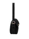 Sandro Le Mambo Suede Shoulder Bag — Same as shown — Size One Size — Back View