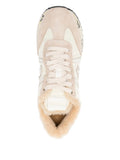 Premiata Shearling-Trim — Beige — Size US M 3.5 - US W 5 — Top View