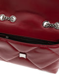 Tory Burch Quilted Design Logo Detail Chain Shouder Bag — Same as shown — Size One Size — Detail View