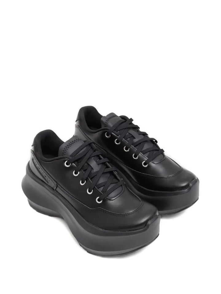 Comme des Gar ns x Salomon Salomon Leather Platform — Black — Size US M 3.5 - US W 5 — Side View