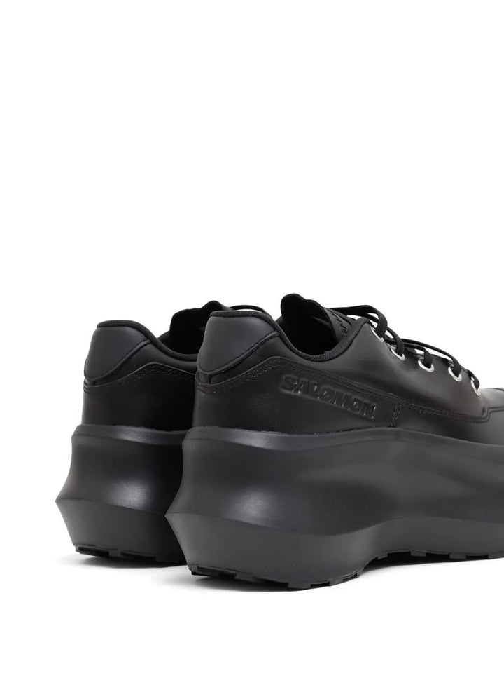 Comme des Gar ns x Salomon Salomon Leather Platform — Black — Size US M 3.5 - US W 5 — Back View