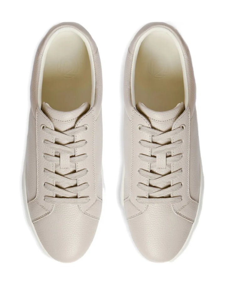 12 STOREEZ Leather — Grey — Size US M 3.5 - US W 5 — Back View