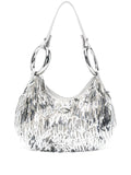 Kate Spade Emblellished Ring Shoulder Bag — Same as shown — Size One Size — Front View