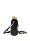 Valentino Garavani Small Rockstud Animal Print Shoulder Bag — Same as shown — Size One Size — Detail View