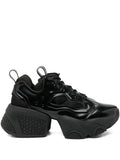Noir Kei Ninomiya X Reebok Lace-Up Trainers — Black — Size US M 3.5 - US W 5 — Front View