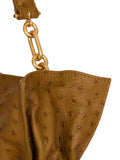 Balmain Medium Anthem Belt Detail Shoulder Bag — Same as shown — Size One Size — Top View