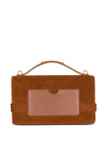 Balmain B Buzz 24 Suede Shoulder Bag — Same as shown — Size One Size — Back View