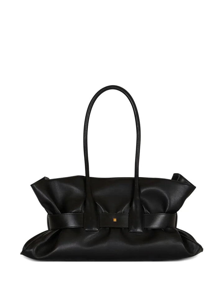 Balmain Large Anthem Buckled Shoulder Bag — Same as shown — Size One Size — Side View