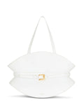 Balmain Medium Belted Detail Shoulder Bag — Same as shown — Size One Size — Front View