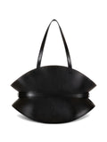 Balmain Medium Belted Detail Shoulder Bag — Same as shown — Size One Size — Back View