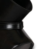 Balmain Medium Belted Detail Shoulder Bag — Same as shown — Size One Size — Top View