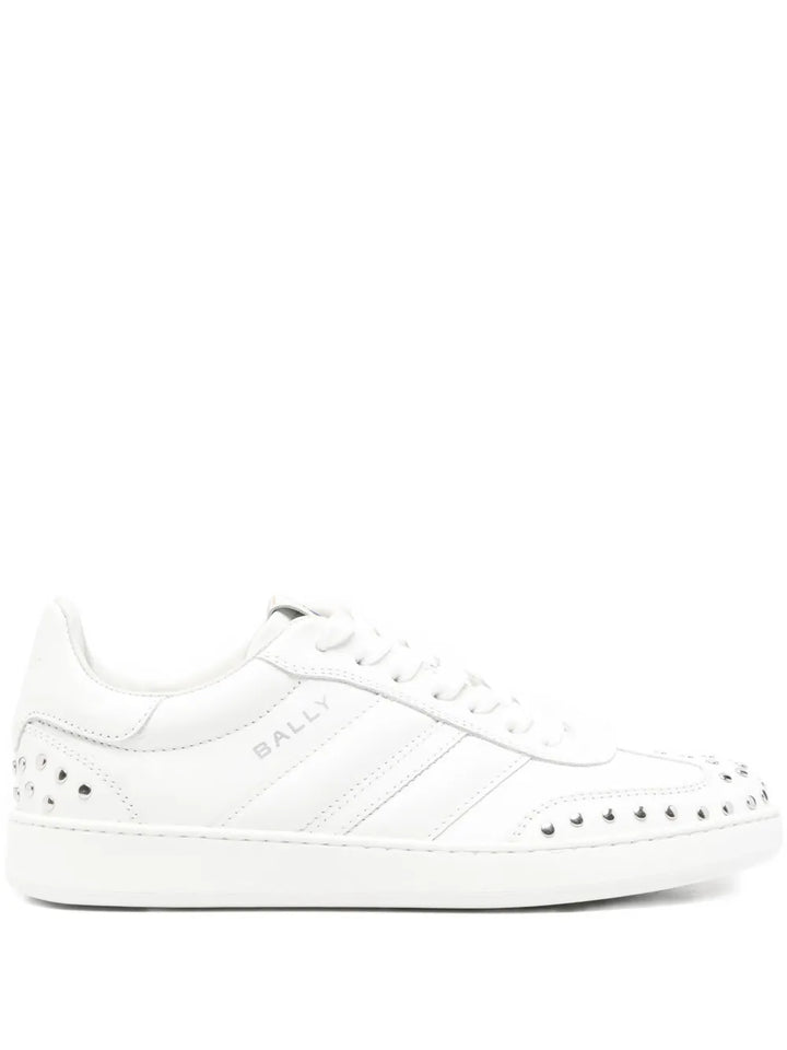 Bally Lace-Up — White — Size US M 3.5 - US W 5 — Front View