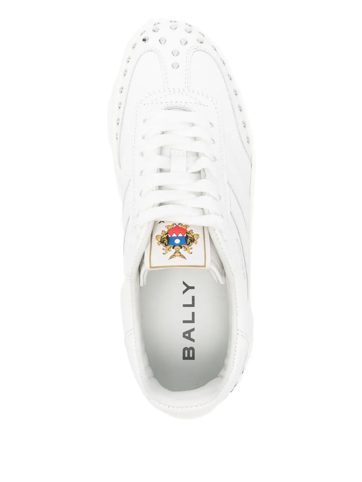 Bally Lace-Up — White — Size US M 3.5 - US W 5 — Top View