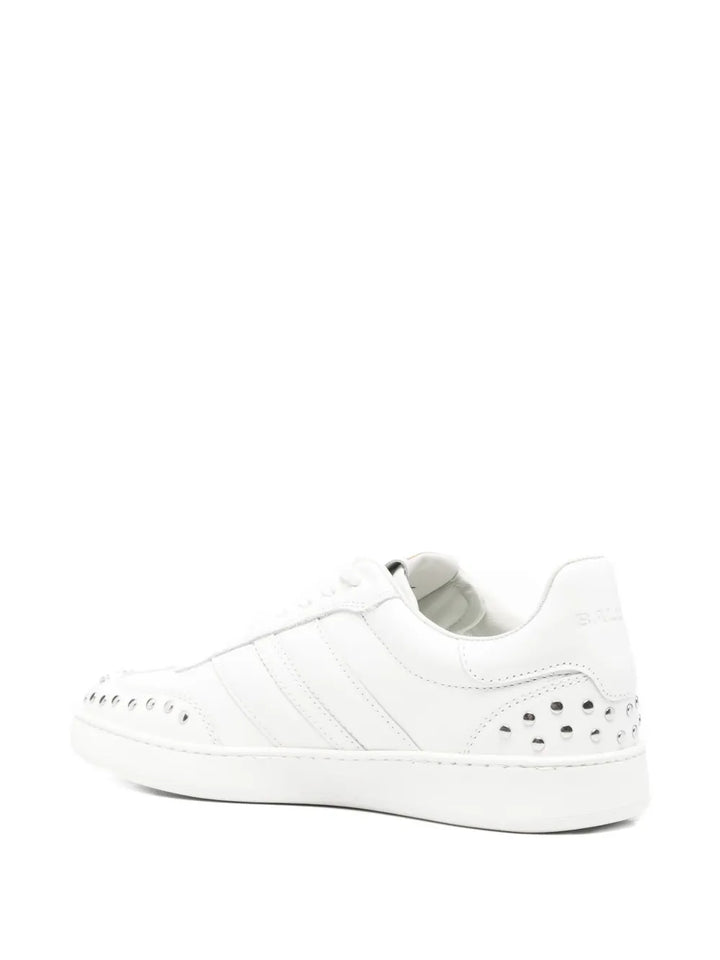 Bally Lace-Up — White — Size US M 3.5 - US W 5 — Back View