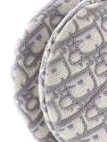 Christian Dior Pre Owned Saddle Handbag Logo Embroidered Oblique Canvas Medium Shoulder Bag — Same as shown — Size One Size — Top View