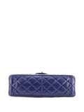 Chanel Pre Owned Reissue 255 Flap Bag Quilted Crinkled Patent 227 Shoulder Bag — Same as shown — Size One Size — Back View