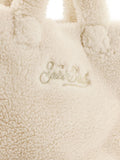 Mc2 Saint Barth Colette Teddy Texture Logo Embroidered Shoulder Bag — Same as shown — Size One Size — Top View
