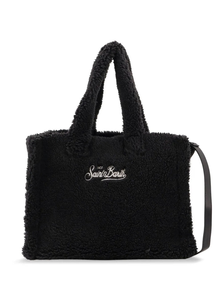Mc2 Saint Barth Colette Teddy Embroidered Shoulder Bag — Same as shown — Size One Size — Side View