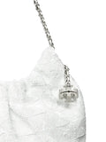 Tory Burch Mini Fleming Sequin Shoulder Bag — Same as shown — Size One Size — Top View