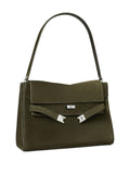 Tory Burch Large Lee Radziwill Suede Shoulder Bag — Same as shown — Size One Size — Back View