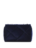 Tory Burch Small Kira Diamond Quilted Velvet Shoulder Bag — Same as shown — Size One Size — Back View