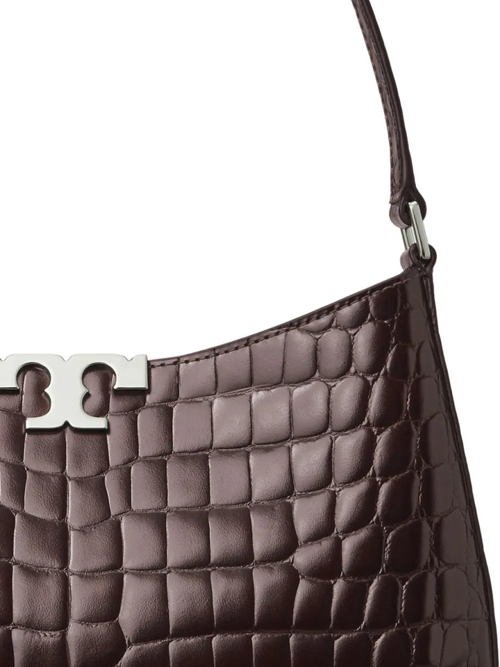 Tory Burch Eleanor Croc Embossed Shoulder Bag — Same as shown — Size One Size — Top View