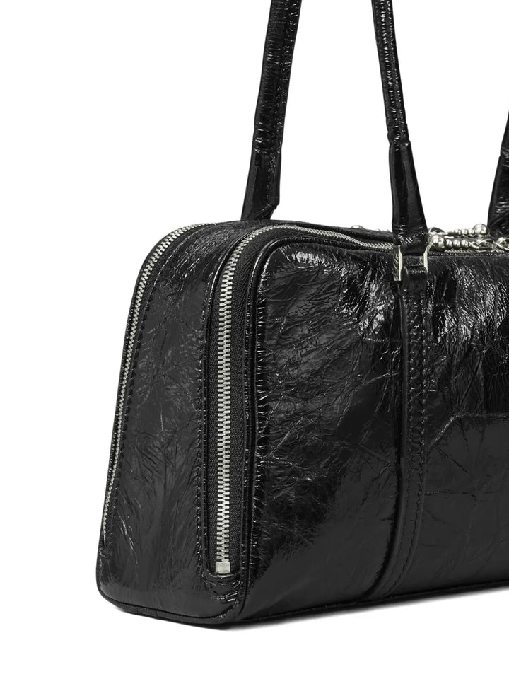 Tory Burch Small Marshmallow Crinkle Leather Shoulder Bag — Same as shown — Size One Size — Top View