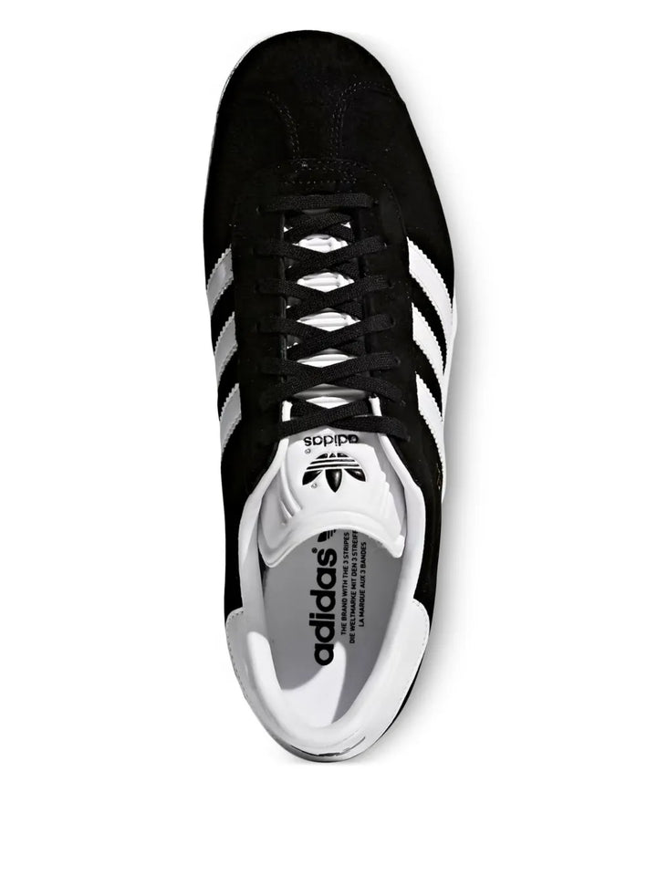 adidas Gazelle — Black — Size US M 3.5 - US W 5 — Side View