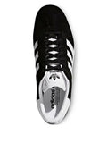 adidas Gazelle — Black — Size US M 3.5 - US W 5 — Side View