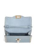 Valentino Garavani Small Rockstud Grained Shoulder Bag — Same as shown — Size One Size — Detail View