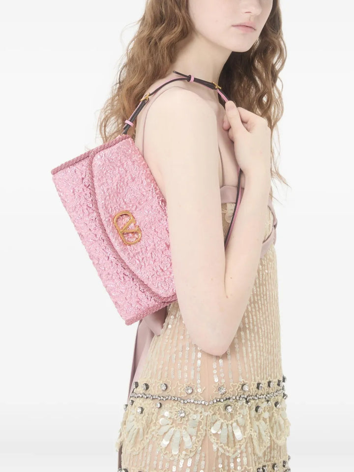 Valentino Garavani Small Devain Shoulder Bag — Same as shown — Size One Size — Side View