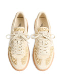 Valentino Garavani Upvillage Woven Vlogo — Beige — Size US M 3.5 - US W 5 — Back View