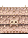 Valentino Garavani Small Rockstud Spike Quilted Cross Body Bag — Same as shown — Size One Size — Detail View