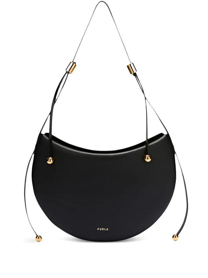 Furla Small Moonstone Leather Shoulder Bag — Same as shown — Size One Size — Front View