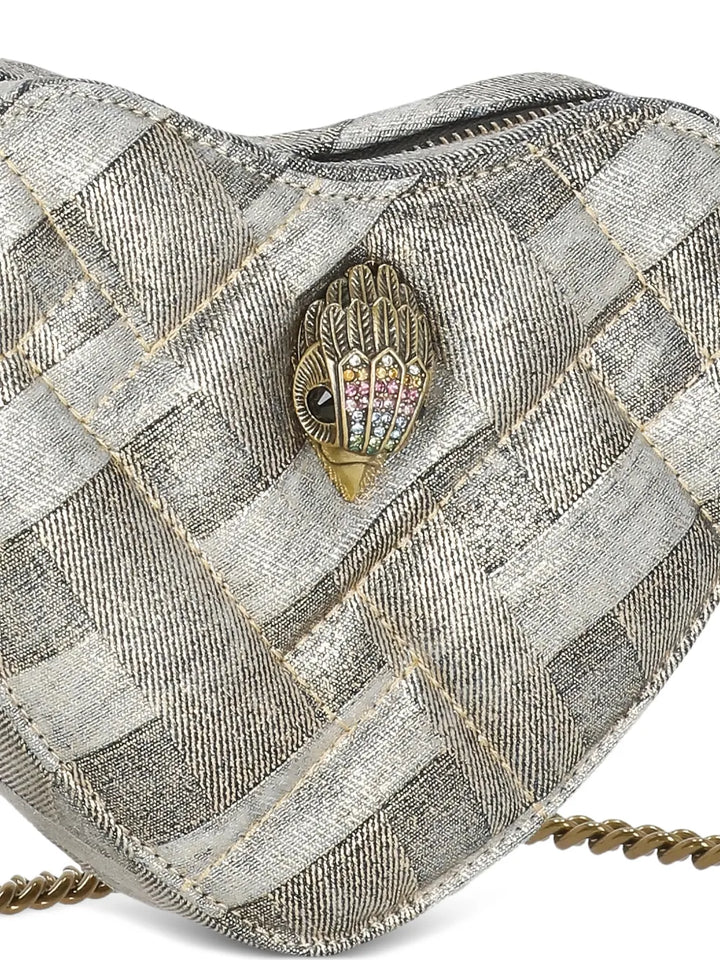 Kurt Geiger London Quilted Heart Mini Bag — Same as shown — Size One Size — Top View