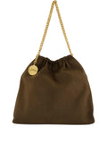 Stella Mccartney Medium Falabella Chain Drawstring Shoulder Bag — Same as shown — Size One Size — Front View