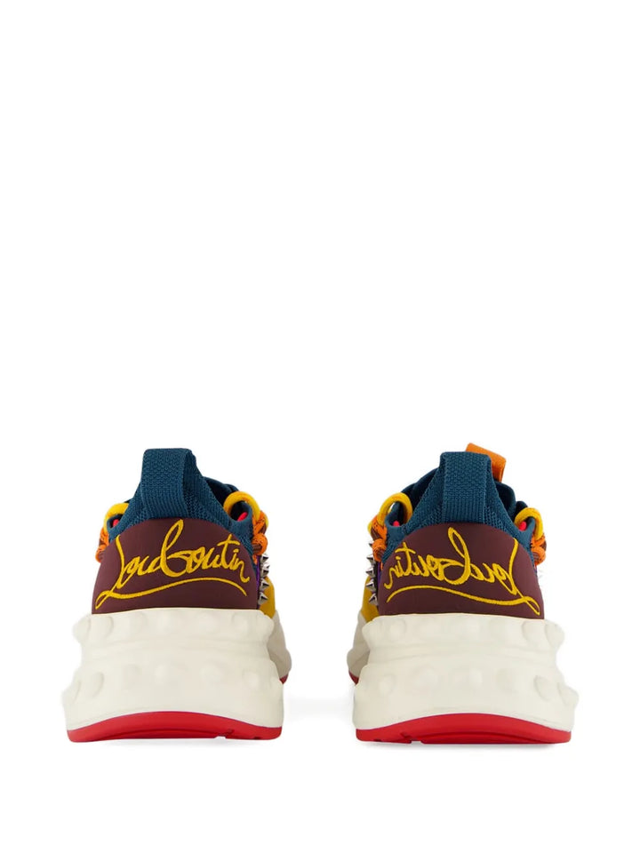 Christian Louboutin Trailnrun — Blue — Size US M 3.5 - US W 5 — Back View