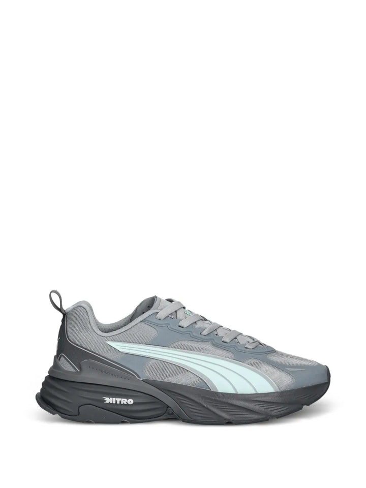 PUMA Nitro V2 Running Training — Grey — Size US M 3.5 - US W 5 — Front View