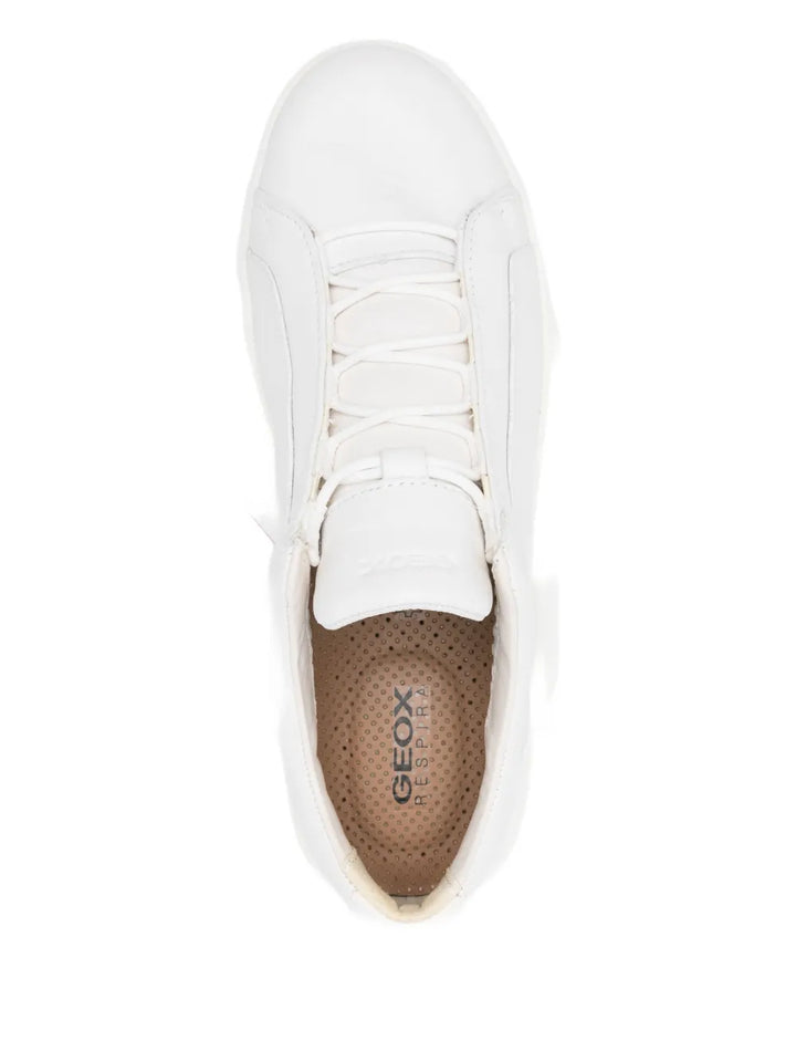 Geox Nexside Lace-Up — White — Size US M 3.5 - US W 5 — Top View
