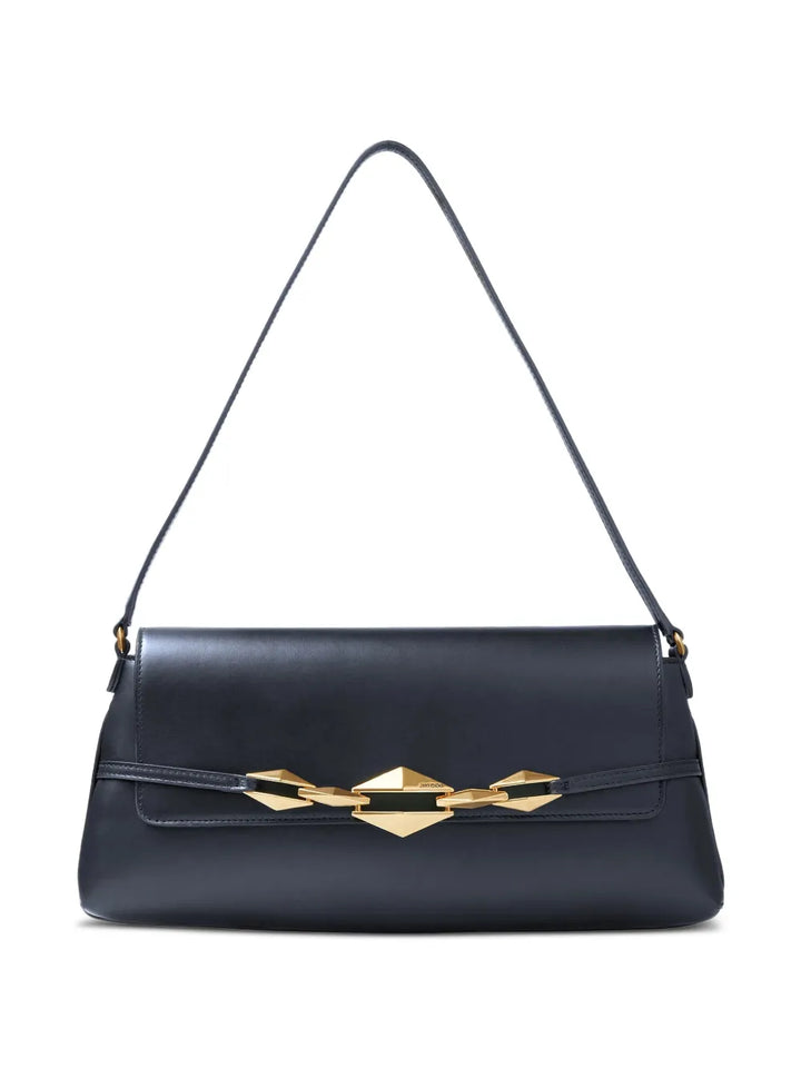 Jimmy Choo Diamond Shoulder Bag — Same as shown — Size One Size — Front View