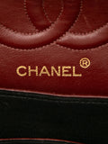 Chanel Pre Owned 1989 1991 Medium Classic Jersey Double Flap Shoulder Bag — Same as shown — Size One Size — Lifestyle View