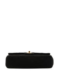 Chanel Pre Owned 1989 1991 Medium Classic Jersey Double Flap Shoulder Bag — Same as shown — Size One Size — Top View