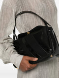 Themoire Eudora Diagonal Stripe Shoulder Bag — Same as shown — Size One Size — Side View