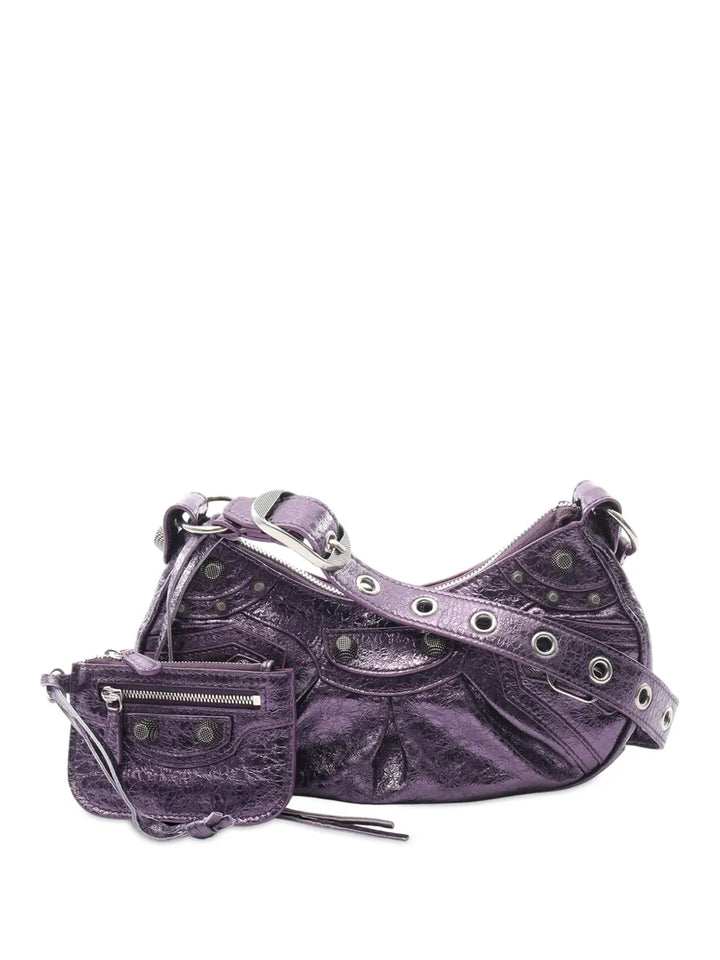 Balenciaga Pre Owned 2010 2025 Lambskin Le Cagole Xs Shoulder Bag — Same as shown — Size One Size — Front View