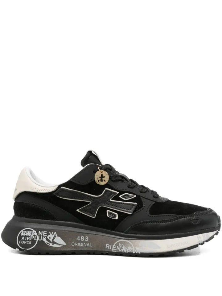Premiata Lauryn 7803 Low-Top — Black — Size US M 3.5 - US W 5 — Front View