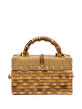 Isla Eleonora Rattan Shoulder Bag — Same as shown — Size One Size — Side View