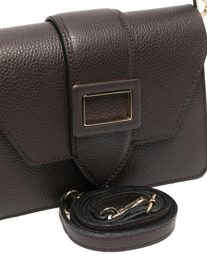 Marc Ellis Kourtney Buckle Detail Shoulder Bag — Same as shown — Size One Size — Top View