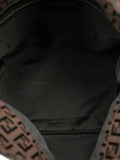 Fendi Pre Owned 2000 2010 Zucchino Canvas Double Flap Mamma Shoulder Bag — Same as shown — Size One Size — Detail View